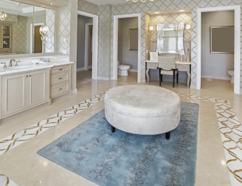 How to Design a Dramatic Powder Room