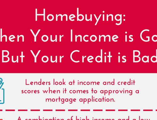 Home-Buying: When Your Income Is Good, but Your Credit Is Bad